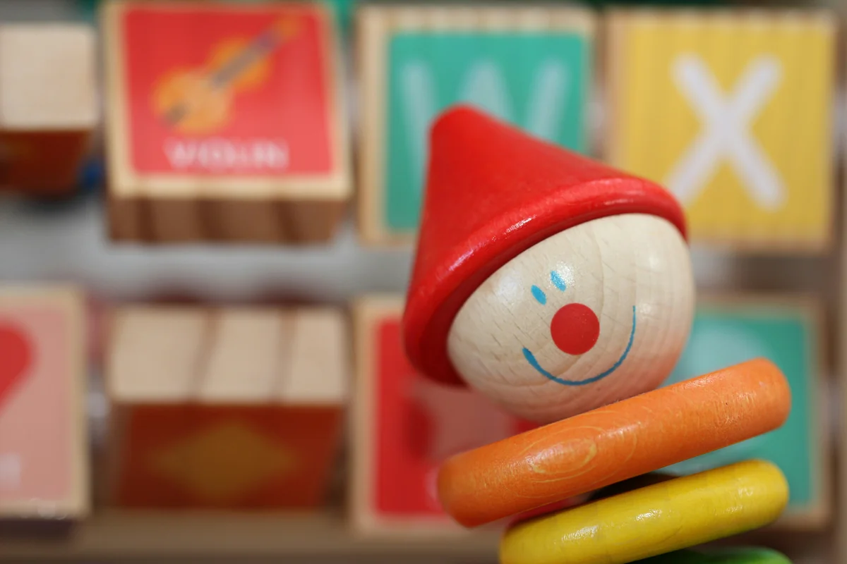 Baby's bright bedroom decoration
- child development