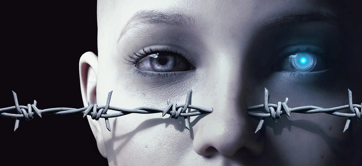 artificial intelligence, portrait, eyes, futuristic, surreal, android, female, head, view, barbed wire, mechanically, face, fantastic, emotion, robot, technology, biomechanically, machine, future, composing, photomontage, sci fi, science, alie, artificial intelligence, artificial intelligence, artificial intelligence, artificial intelligence, artificial intelligence, robot - emotional intelligence